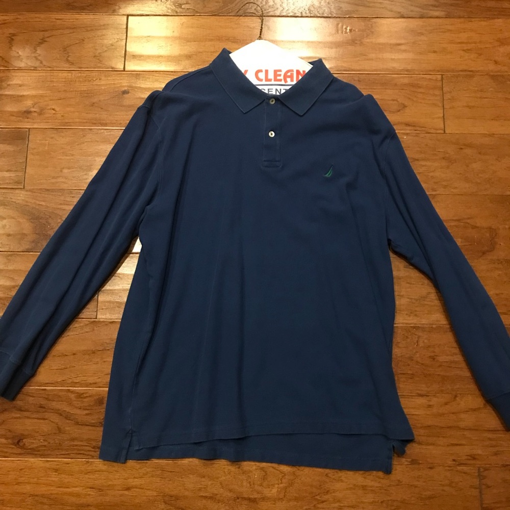 Nautica long sleeve polo XL